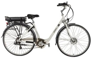 Elektrinis dviratis Geobike Touring Fresh 28", baltas kaina ir informacija | Elektriniai dviračiai | pigu.lt