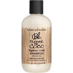 Увлажняющий и освежающий шампунь для волос Bumble & Bumble Creme De Coco 250 мл цена и информация | Шампуни | pigu.lt