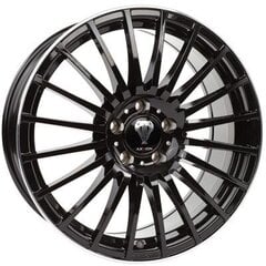 Axxion Ax5 Schwarz glanz lackiert mit hochglanzpoli 8.5R19 5X112/32 72.6 kaina ir informacija | Ratlankiai | pigu.lt