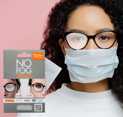 Mikrofibros servetėlė akiniams No Fog kaina ir informacija | Nenurodyta Optika | pigu.lt