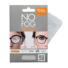Mikrofibros servetėlė akiniams No Fog kaina ir informacija | Akinių ir lęšių aksesuarai | pigu.lt