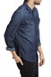 Džinsiniai marškiniai vyrams Wrangler kaina ir informacija | Vyriški marškiniai | pigu.lt