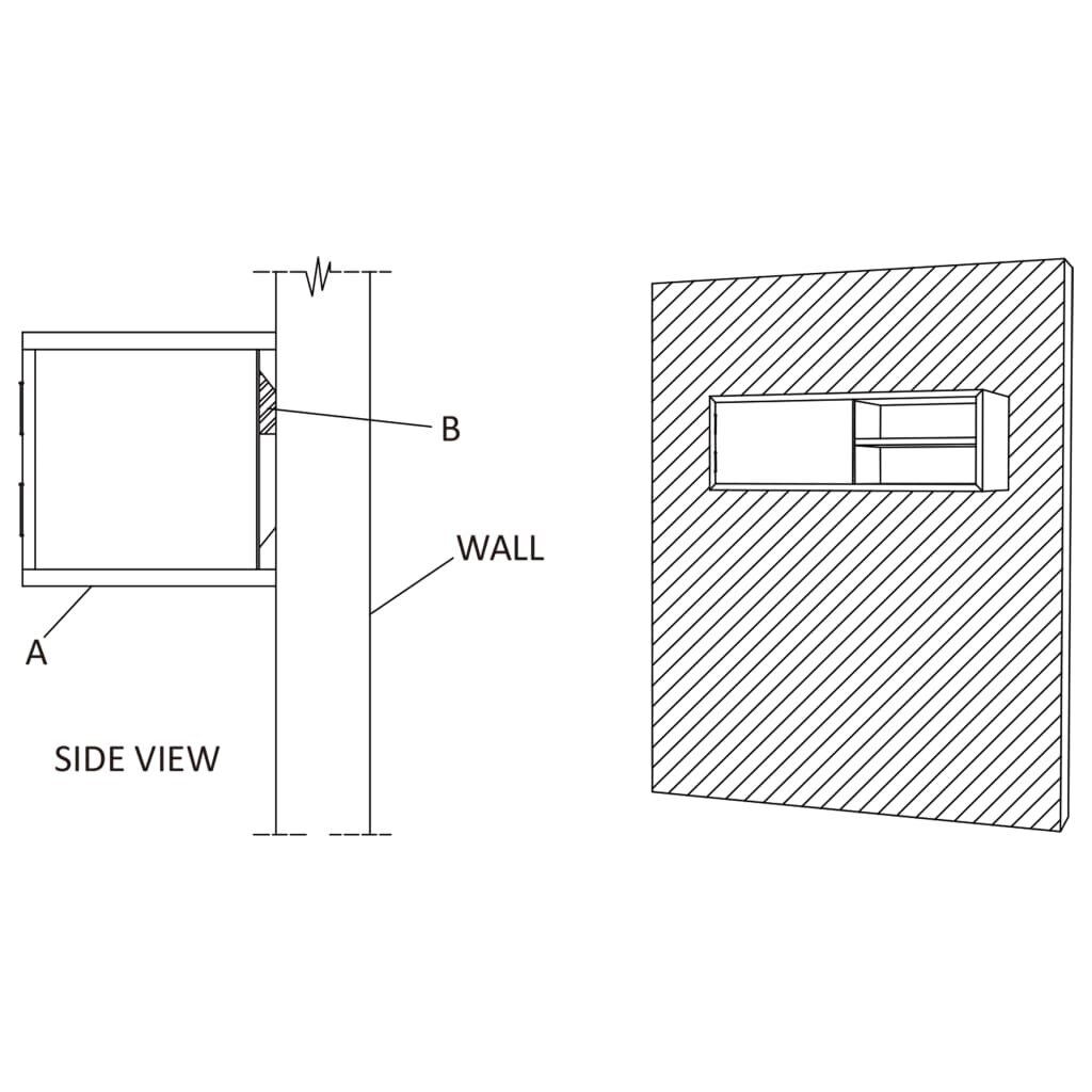 TV spintelė vidaXL, 90x30x30 cm, ruda цена и информация | TV staliukai | pigu.lt