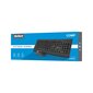 Rebel WDS100 Set Keyboard + Mouse Black (ENG) kaina ir informacija | Klaviatūros | pigu.lt