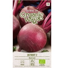 Свекла Beetroot Red Detroit 2 Organic Way, 3.0 г цена и информация | Семена овощей, ягод | pigu.lt
