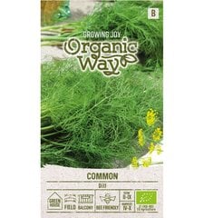 Укроп Common Organic Way, 3.0 г цена и информация | Семена овощей, ягод | pigu.lt