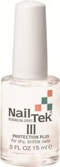 Nagų lakas Nail Tek Potection Plus III, 15 ml kaina ir informacija | Nagų lakai, stiprintojai | pigu.lt