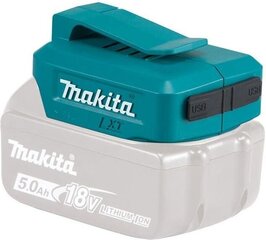 Адаптер аккумулятора Makita ADP05 цена и информация | Шуруповерты, дрели | pigu.lt