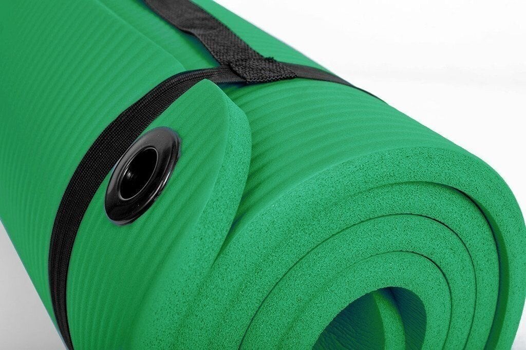 Gimnastikos kilimėlis SMJ Sport 183x61x2 cm, žalias kaina ir informacija | Kilimėliai sportui | pigu.lt