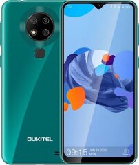 Oukitel C19 Pro, 4/64GB, Dual SIM, Green kaina ir informacija | Mobilieji telefonai | pigu.lt