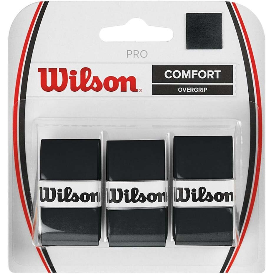 Apvijos teniso raketėms Wilson Pro Comfort Overgrip, 3 vnt. цена и информация | Lauko teniso prekės | pigu.lt