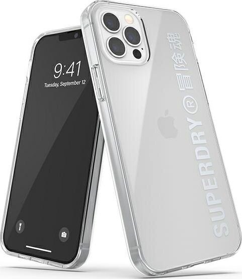SuperDry Snap iPhone 12/12 Pro kaina ir informacija | Telefono dėklai | pigu.lt