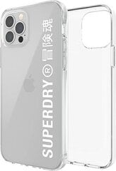 SuperDry Snap iPhone 12/12 Pro kaina ir informacija | Telefono dėklai | pigu.lt