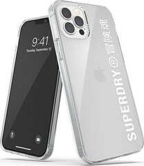 SuperDry Snap iPhone 12/12 Pro kaina ir informacija | Telefono dėklai | pigu.lt