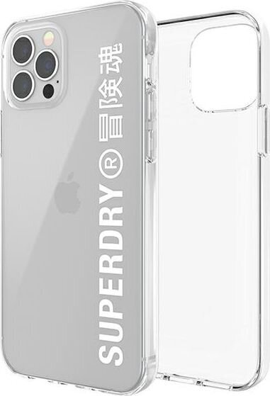 SuperDry Snap iPhone 12 Pro Max kaina ir informacija | Telefono dėklai | pigu.lt