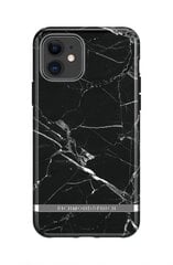 Richmond & Finch Black Marble iPhone 12/12 Pro цена и информация | Чехлы для телефонов | pigu.lt