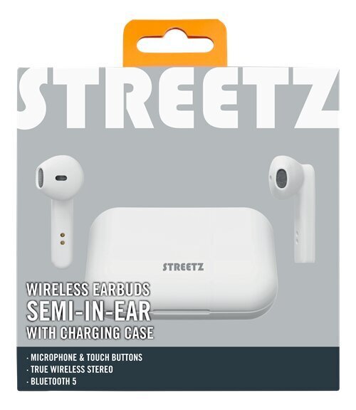 Streetz True Wireless Stereo kaina ir informacija | Ausinės | pigu.lt