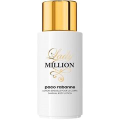 Лосьон для тела Paco Rabanne Lady Million, 200 мл цена и информация | Женская парфюмированная косметика | pigu.lt