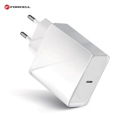 Forcell 45W 3A USB C Plug (Type-C) Quick charge (Android), Power delivery (iOS) цена и информация | Кабели для телефонов | pigu.lt