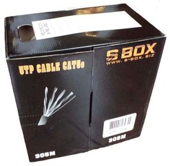 Sbox UTP-305 Cat5E 305 M kaina ir informacija | Kabeliai ir laidai | pigu.lt