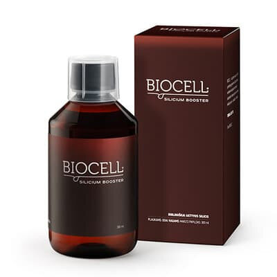 Maisto papildas Biocell Silicium Booster, 300 ml kaina ir informacija | Vitaminai, maisto papildai, preparatai grožiui | pigu.lt