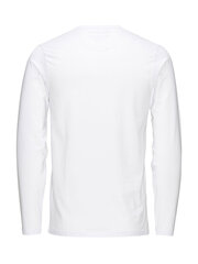 Мужская футболка JJEBASIC 12059220 OPT WHITE  цена и информация | Футболка мужская | pigu.lt