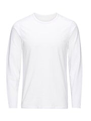 Мужская футболка JJEBASIC 12059220 OPT WHITE  цена и информация | Мужские футболки | pigu.lt