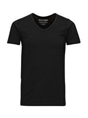 Marškinėliai vyrams Jack&Jones Jjebasic V-Neck Tee S/S 12059219 kaina ir informacija | Vyriški marškinėliai | pigu.lt