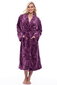 Chalatas violetinis su ornamentais kaina ir informacija | Chalatai moterims | pigu.lt
