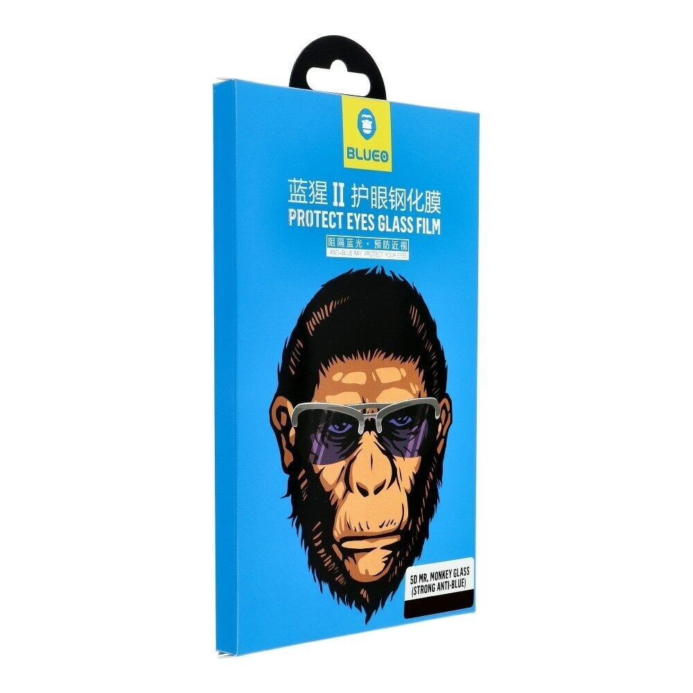 Apsauginis stiklas 5D Mr. Monkey skirtas iPhone 12 PRO MAX kaina ir informacija | Apsauginės plėvelės telefonams | pigu.lt