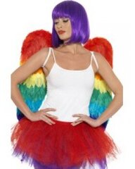 Пестрые крылья из перьев цена и информация | Карнавальные костюмы | pigu.lt
