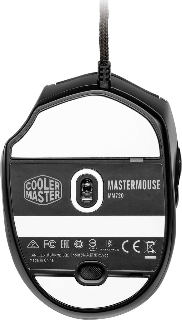 Cooler Master MM-720, juoda цена и информация | Pelės | pigu.lt