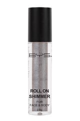 Veido ir kūno blizgučiai Electric Silver BYS, 2,8 g kaina ir informacija | Akių šešėliai, pieštukai, blakstienų tušai, serumai | pigu.lt