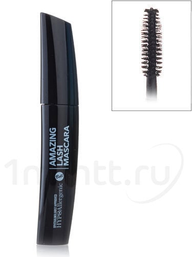 Blakstienų tušas Bell Hypoallergenic Amazing lash, juodas, 11g kaina ir informacija | Akių šešėliai, pieštukai, blakstienų tušai, serumai | pigu.lt