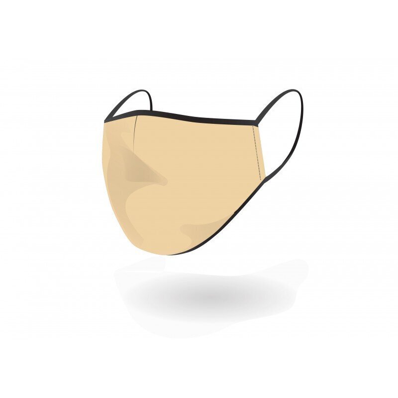 Daugkartinė kaukė WDX Mask, beige цена и информация | Pirmoji pagalba | pigu.lt