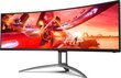 AOC AG493UCX kaina ir informacija | Monitoriai | pigu.lt