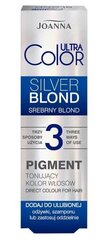 Tonizuojantis, spalvą suteikiantis pigmentas Joanna Ultra Color Pigment, 100 ml, Silver Blond kaina ir informacija | Plaukų dažai | pigu.lt