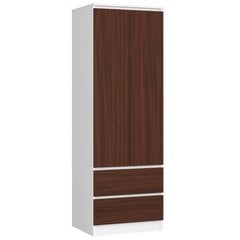 Шкаф NORE Star K60, белый/коричневый цена и информация | Шкафы | pigu.lt