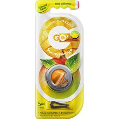 Automobilio kvapas Natural Fresh GO Sunny Mango, 5 ml цена и информация | Освежители воздуха для салона | pigu.lt