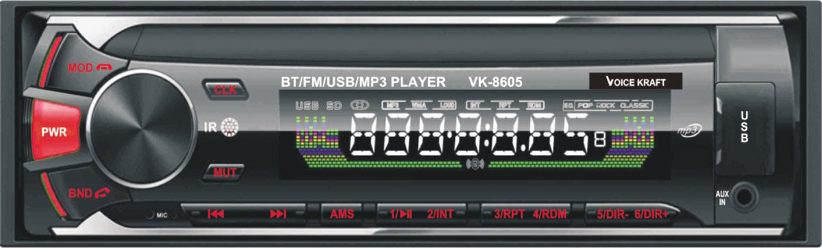 Automagnetola VK-8605 цена и информация | Automagnetolos, multimedija | pigu.lt