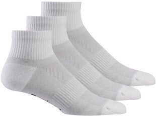 Носки Reebok Te Ank Sock 3P White цена и информация | Мужские носки | pigu.lt