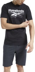 Reebok Marškinėliai Vyrams Gs Opp Tee Black kaina ir informacija | Vyriški marškinėliai | pigu.lt