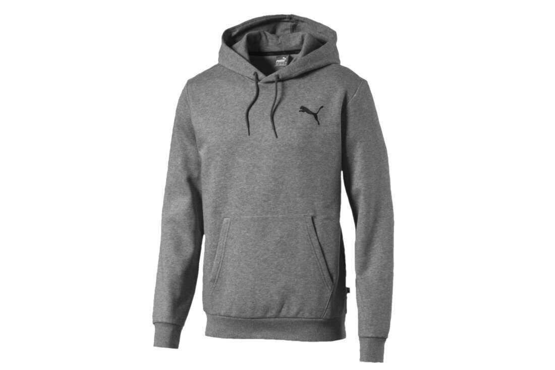 Džemperis vyrams Puma ESS Hoody FL Small Logo 851744-23, pilkas kaina ir informacija | Džemperiai vyrams | pigu.lt