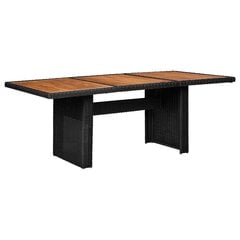 Sodo stalas vidaXL, 200x100x74cm kaina ir informacija | Lauko stalai, staliukai | pigu.lt