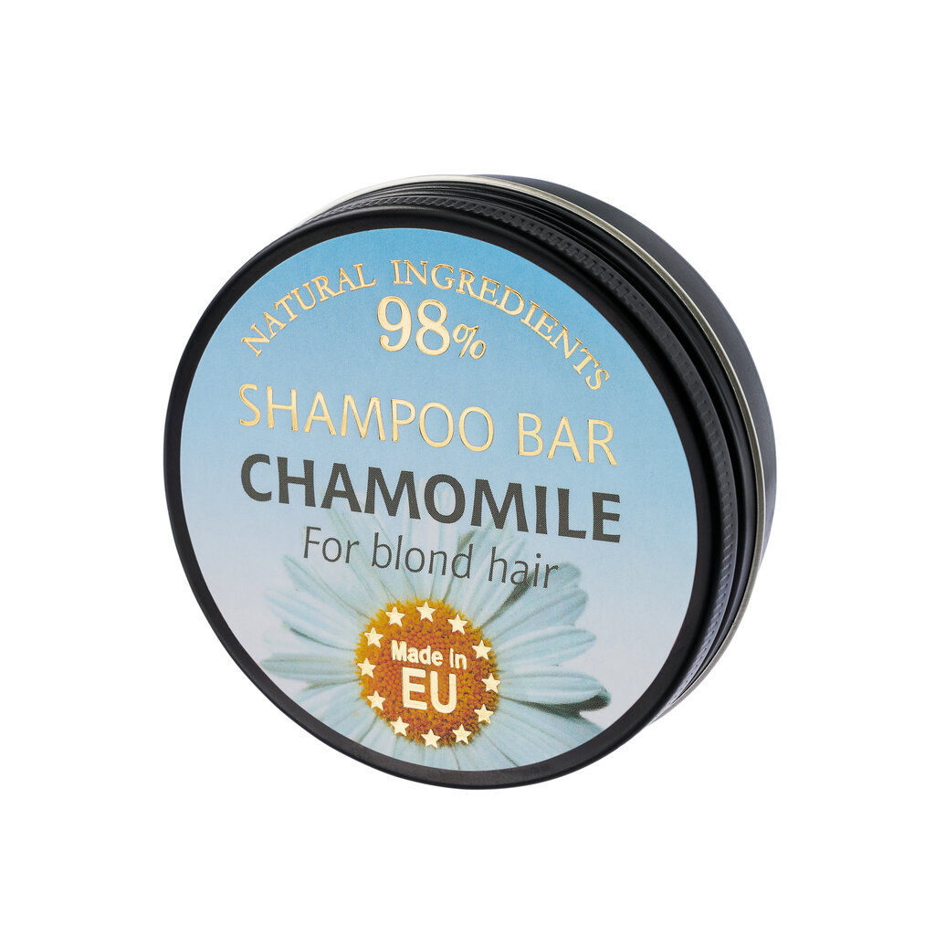 Kietas plaukų ir kūno šampūnas "chamomile" Saules Fabrika, 60g kaina ir informacija | Šampūnai | pigu.lt