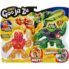 Figūrėlių rinkinys Goo Jit Zu Golden Blazagon&Rock Jaw цена и информация | Игрушки для мальчиков | pigu.lt