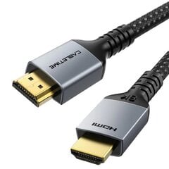 Premium klasės kabelis HDMI - HDMI 8K, UHD, 1m, 2.1 ver kaina ir informacija | Extra Digital Televizoriai ir jų priedai | pigu.lt
