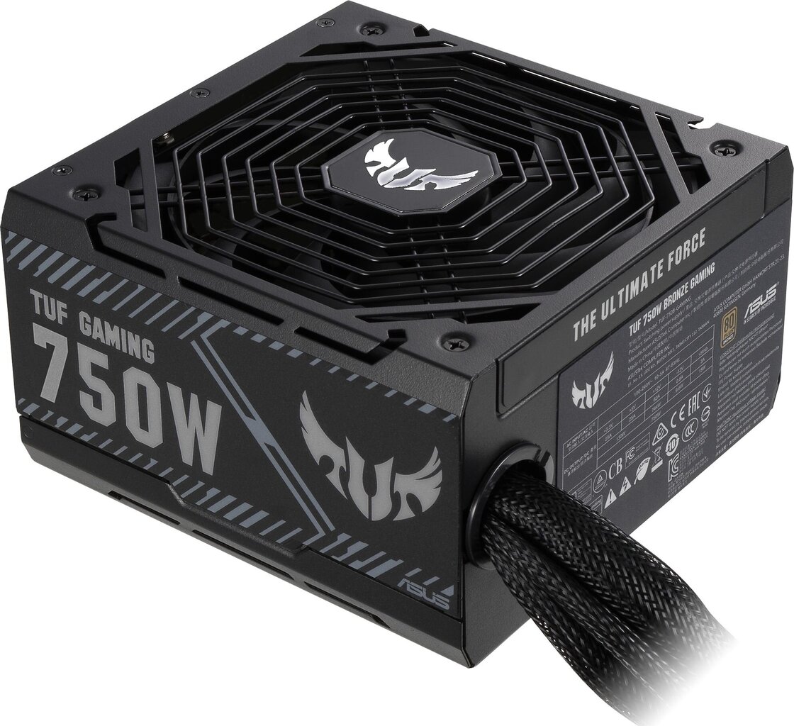 Asus TUF Gaming 750W Bronze 90YE00D0-B0NA00 kaina ir informacija | Maitinimo šaltiniai (PSU) | pigu.lt