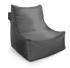 Кресло-мешок Qubo™ Birma Pop Fit, серое цена и информация | Кресла-мешки и пуфы | pigu.lt