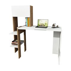 Письменный стол Bumin, белый цена и информация | Компьютерные, письменные столы | pigu.lt
